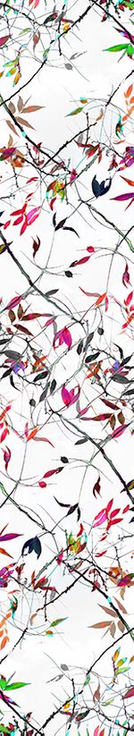 Archival pigment print, 194 1/2x35 1/2 inches. Weave (February 25, 2018)