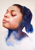 Watercolor on paper, 2014, 15" x 20" Jenny Granberry - Untitled