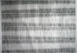 Graphite on rice paper, 37x24", 2015 Robert Jackson Harrington - We lied to ourselves, and now as time endures, we've accepted it as truth