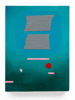 Acrylic paint on wood panel, 11.75” x 8.75” x 2” Julon Pinkston - You've Got Time