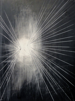 India ink & acrylic on clayboard, 12” x 16” William Hundley - POV