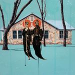 Acrylic on panel, 12” x 12” John Mulvany - The Fever
