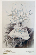 Photos augmented with graphite, gouache, acrylic, 4.25” x 6.5” Cherie Weaver - GMO-Occlusion: ILL. 100