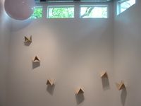 Balsa wood, aluminum foil Rebecca Marino - Mogul Radar Targets