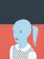 Acrylic, charcoal & graphite on panel, 12” x 16” Jennifer Davis - Lucid