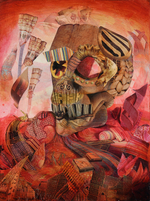 Mixed media, 16” x 20” David Ball - Memento