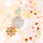 Mixed media on canvas, 8.5” x 11” Regina Allen - Proliferation