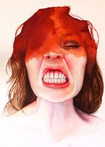 Watercolor on paper, 2014, 15" x 20" Jenny Granberry - Doing What You Love