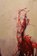 UV photo print direct on birch plywood, 16” x 24” William Hundley - Blood in Dreams