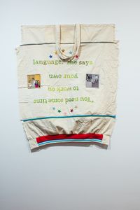 Annie Arnold - own language tote bag
