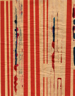 Mixed media, 12” x 15” Dana McClure - Red Meets Blue No. 09