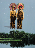 Acrylic on panel, 16” x 12” John Mulvany - The Paraselenes III