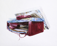 Acrylic on gessobord, 11” x 9” Jason Webb - Discard Pile 10
