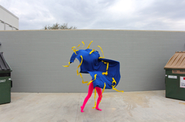 Digital print on archival paper, 30x20", 2015 Hector Hernandez - Born in a UFO
