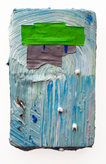 Acrylic paint on wood panel, 8” x 4.5” x 2” Julon Pinkston - Only a Boy