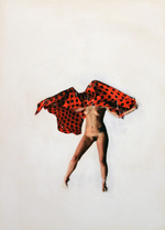 Mixed media, 9” x 12” Hector Hernandez - Caught Somewhere in time #7