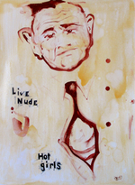Mixed media on paper, 20” x 25.5” Paul Beck - Conventioneer
