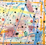 Oil on canvas, 2017, 24" x 24", $1800 Orion