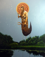 Acrylic on panel, 30” x 24” John Mulvany - The Iron Age