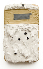 Acrylic paint, graphite, plywood, 8” x 5” x 2” Julon Pinkston - Drawing One