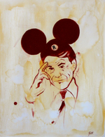 Mixed media on paper, 20” x 25.5” Paul Beck - KEY - Ricky