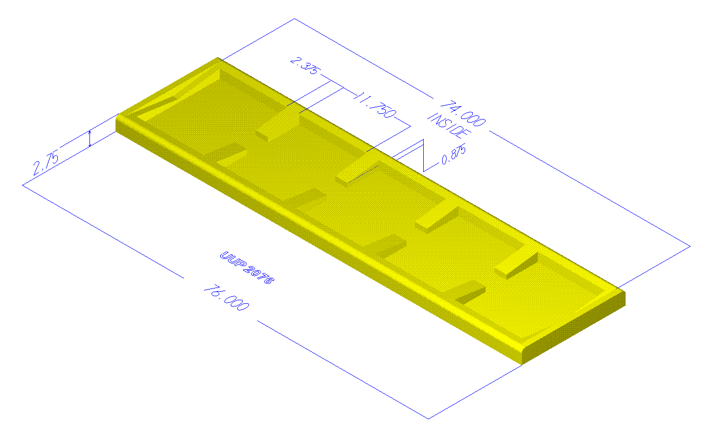 Polyurethane YEL-2076 Coil Storage Pad. Customizations Available.