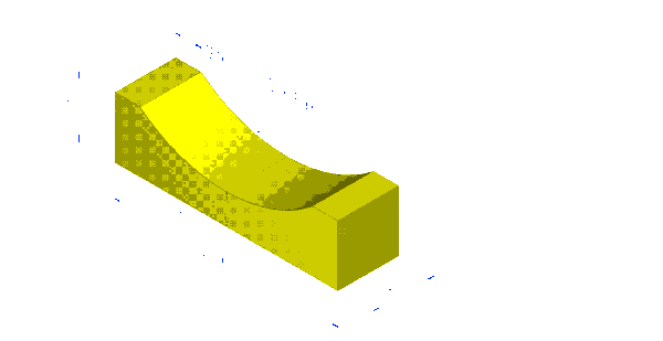 Polyurethane YEL-530 Work Roll Saddle. 