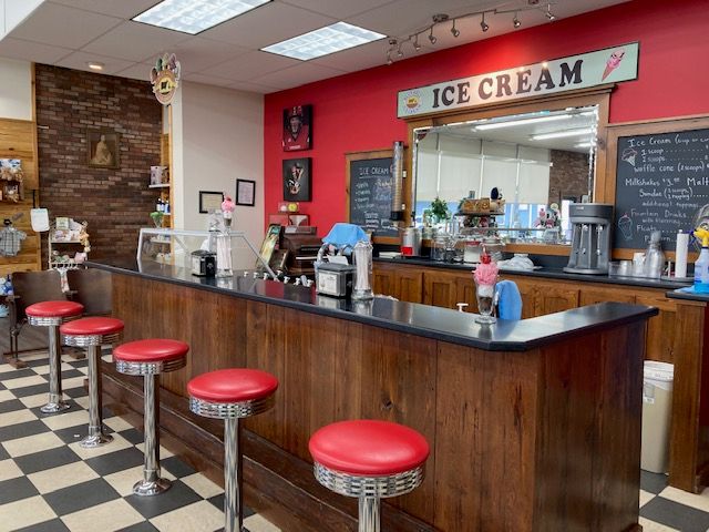 Come in for an ice cream or the BEST milkshake in town! Visit Our Soda Fountain