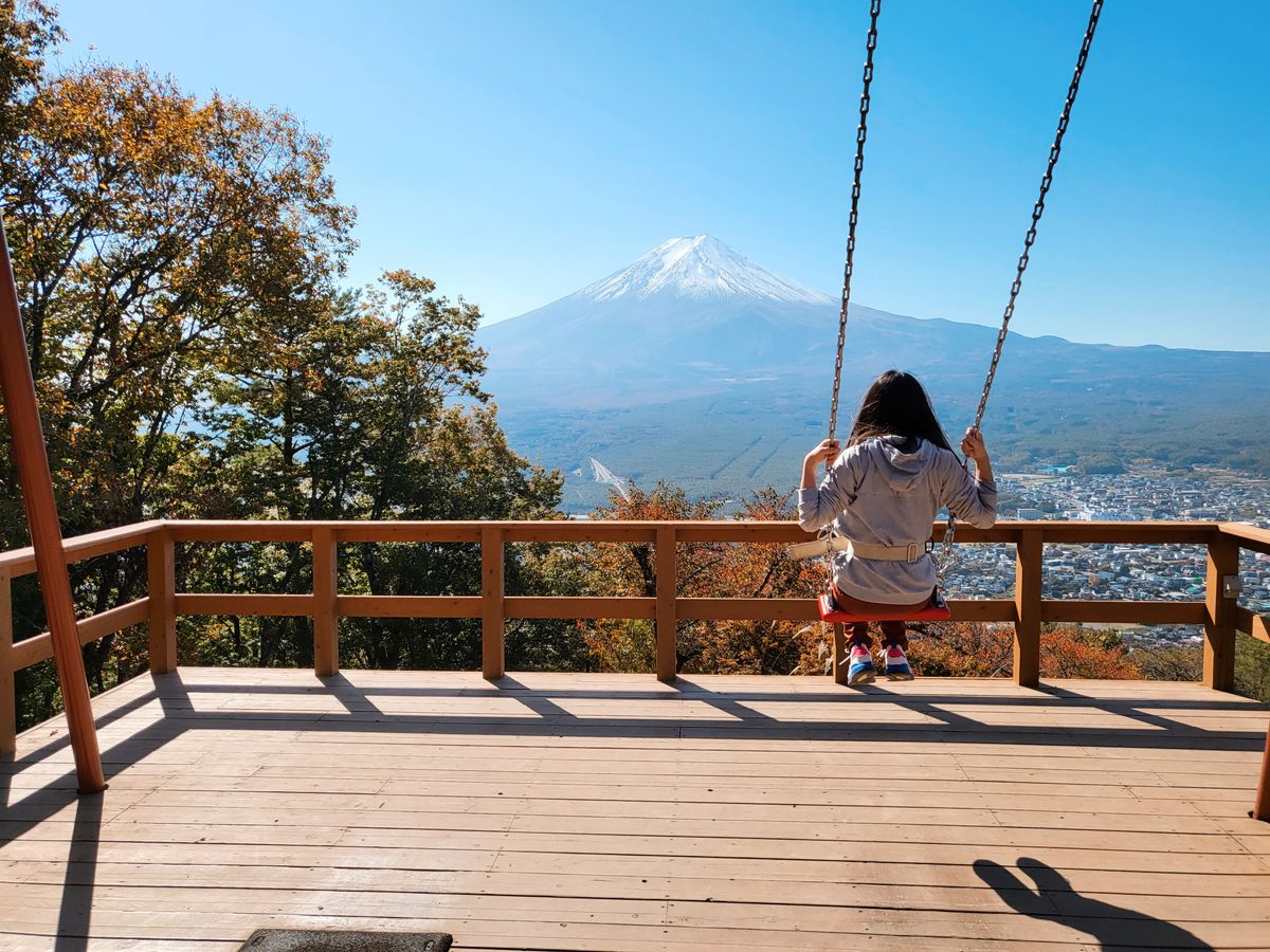 The best view of Mt Fuji 