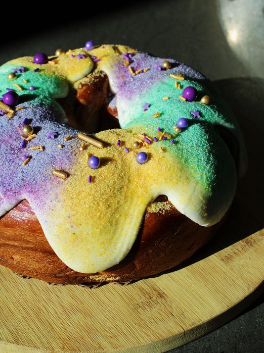 Mañana South Congress has housemade king cake for your Mardi Gras celebrations King Cake at South Congress Hotel