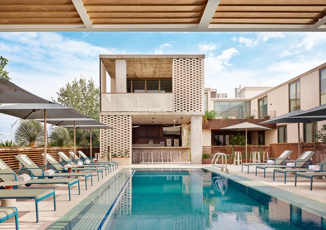 Austin Hotel Pool on South Congress Avenue