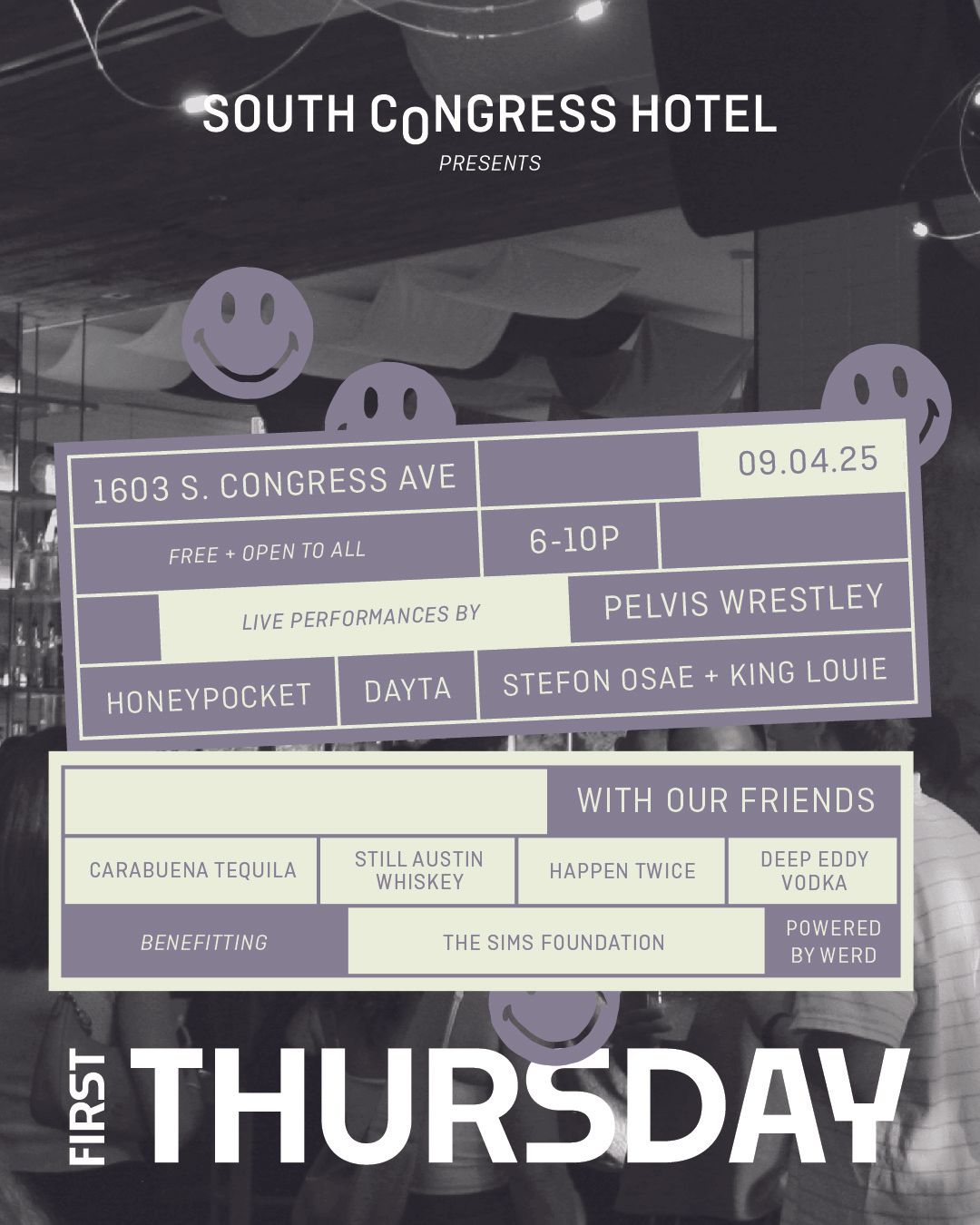 South Congress Hotel September 2025 First Thursday