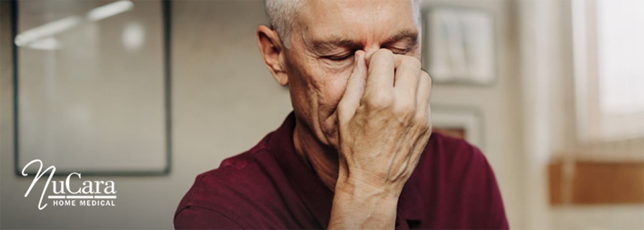 Person having CPAP Side Effects CPAP Therapy & Tips