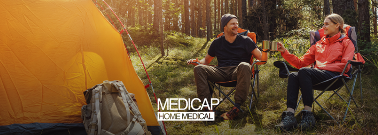 Couple is Camping CPAP Therapy & Tips