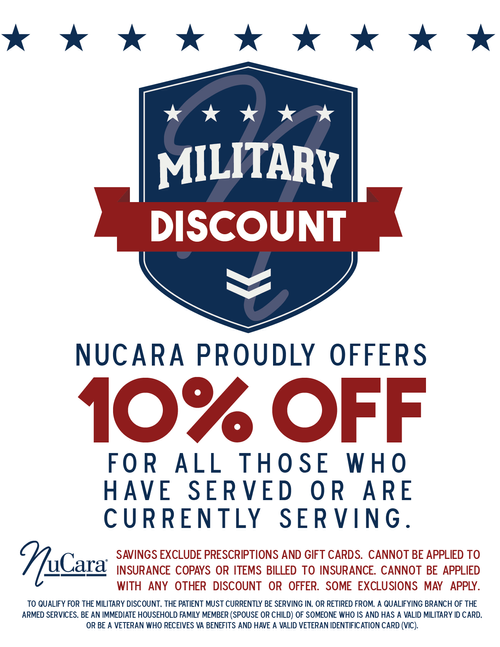 NuCara Military Discount