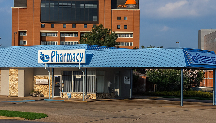 Outside view of Franklin Pharmacy Franklin Pharmacy