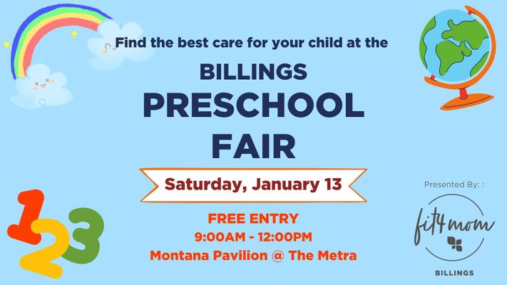 3rd Annual Billings Preschool Fair