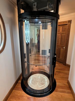 Residential Glass Cylinder Elevator
