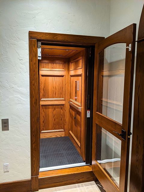 Custom Residential Home Elevator Interior