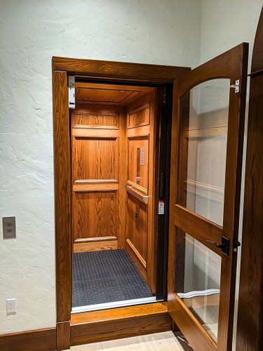 Custom Residential Home Elevator Interior