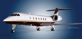 2011 Gulfstream G550, SN 5331, N53M - Ext LS View WEB.jpg