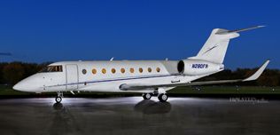 2017 Gulfstream G280 - SN 2107 - N280FR - Ext - LS View WEB.jpg
