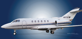 2001 Hawker 800XP, 258517, N870TM, Ext Left MidShip - WEB.jpg