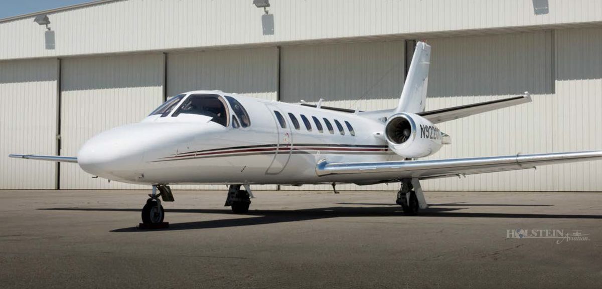 2008 Citation Encore+, SN 560-0789, N922TX -Ext LS Front View RGB.jpg