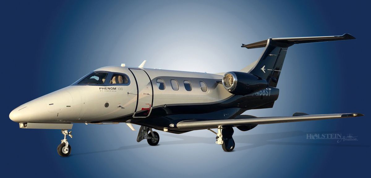 2011 Embraer Phenom 100 - 50000237 - N468ST - Ext - LS Front View RGB.jpg