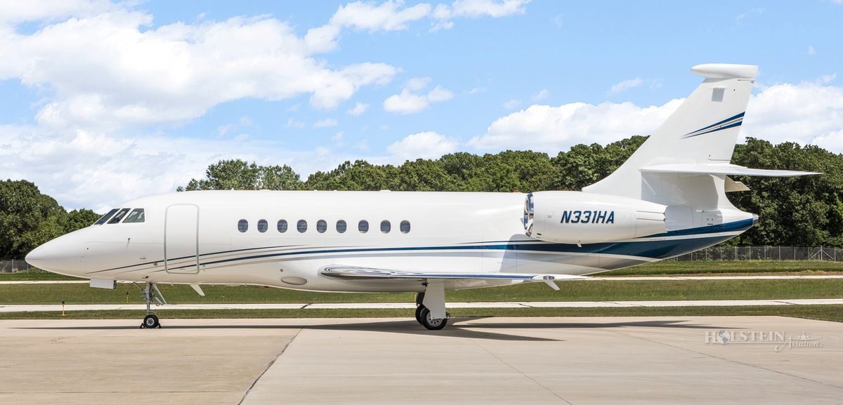 2007 Falcon 2000EX EASy II - SN 117 - N331HA - Ext - LS View RGB.jpg