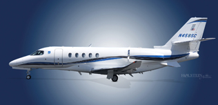 2018 Cessna Citation Latitude, 680A0143, N458SC, Ext LS View WEB.jpg