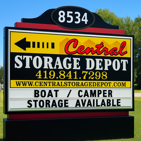 Secure Boat & Camper Storage in Toledo, Ohio | Central Storage Depot