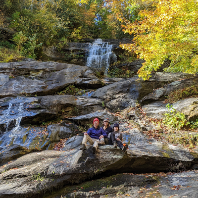 Troubled teen learning emotional regulation skills through outdoor therapy in nature