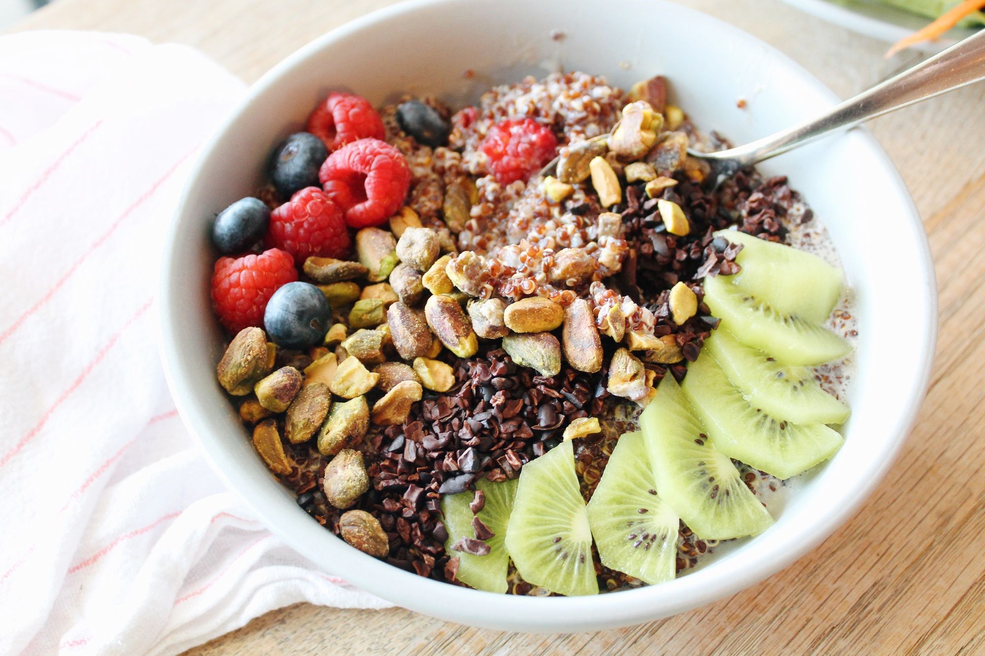Red Quinoa Porridge